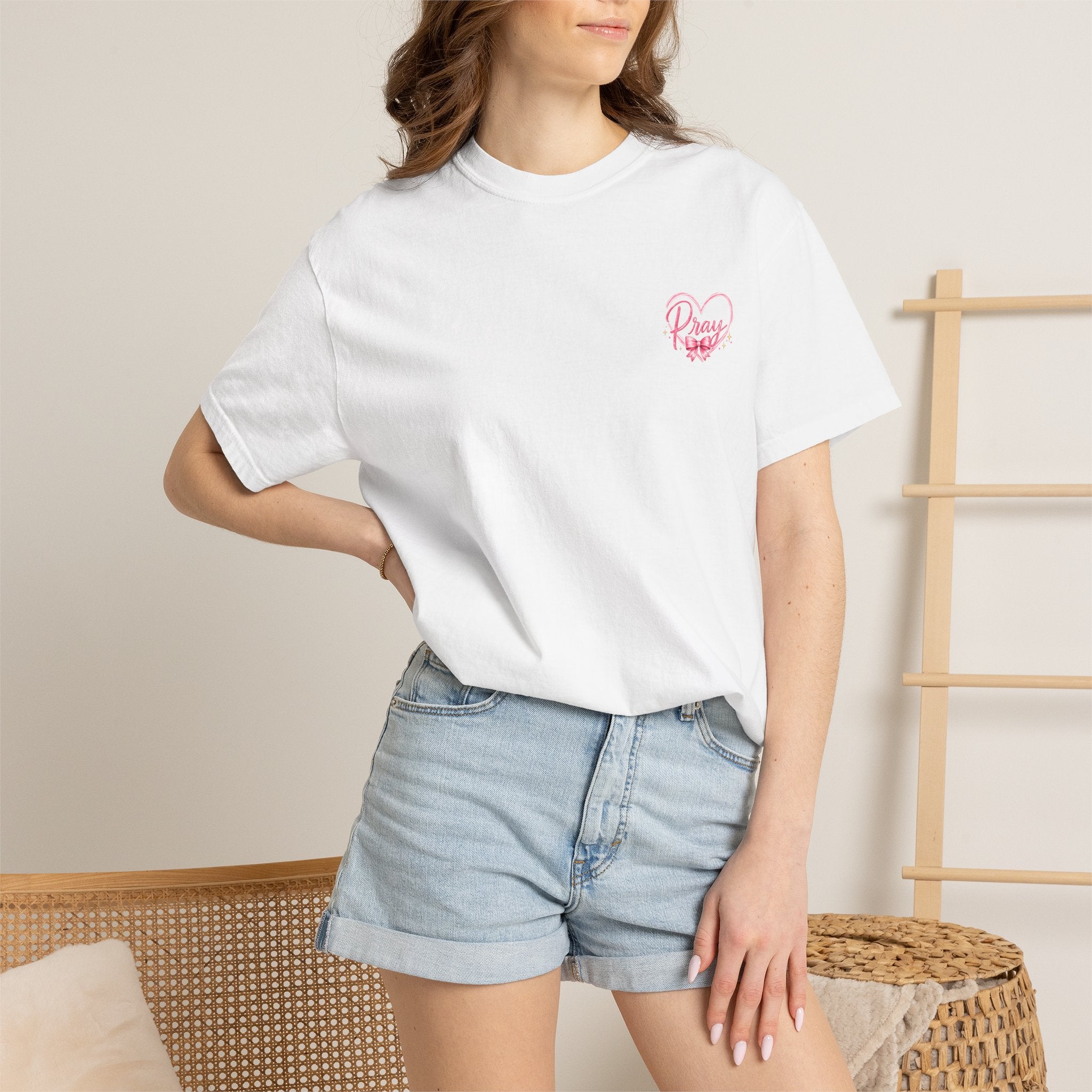 Trust God Always T-Shirt — Faith-Based Inspirational Tee with Pink Ribbon Design