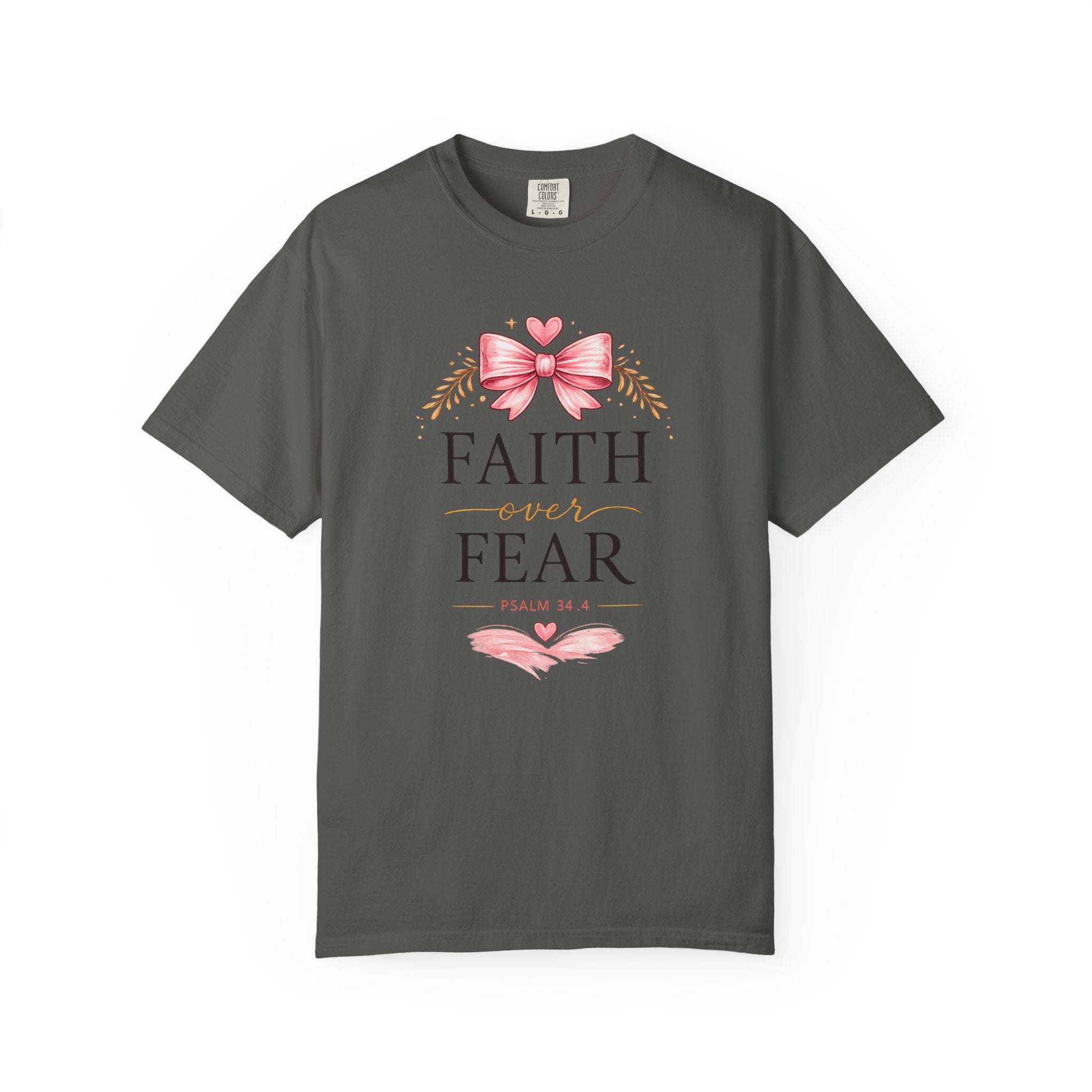 Faith Over Fear T-Shirt — Christian Inspirational Graphic Tee