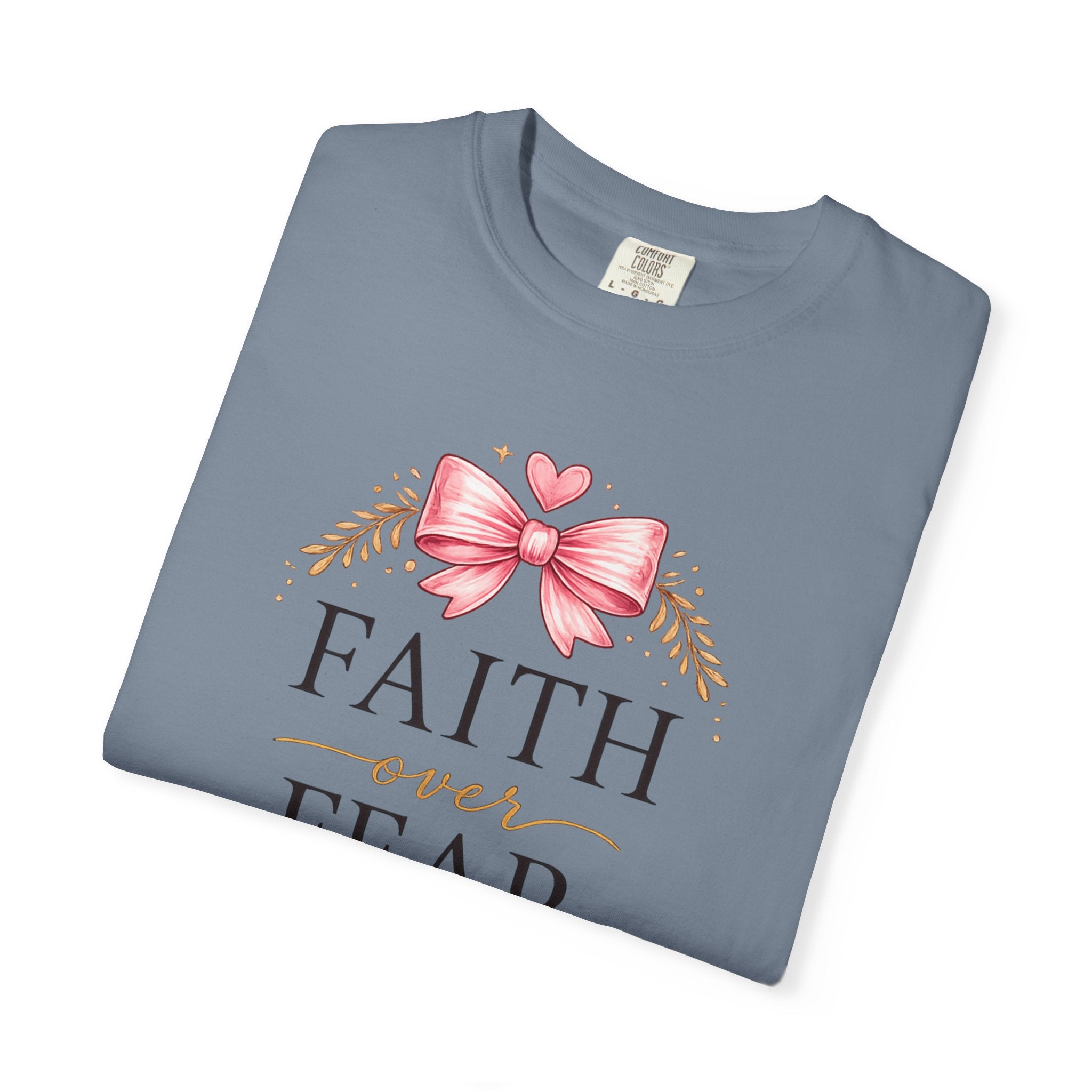Faith Over Fear T-Shirt — Christian Inspirational Graphic Tee