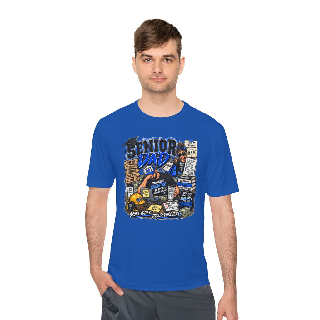 Senior Dad Tee — Proud Football Parent Shirt | Senior Year Dad Gift