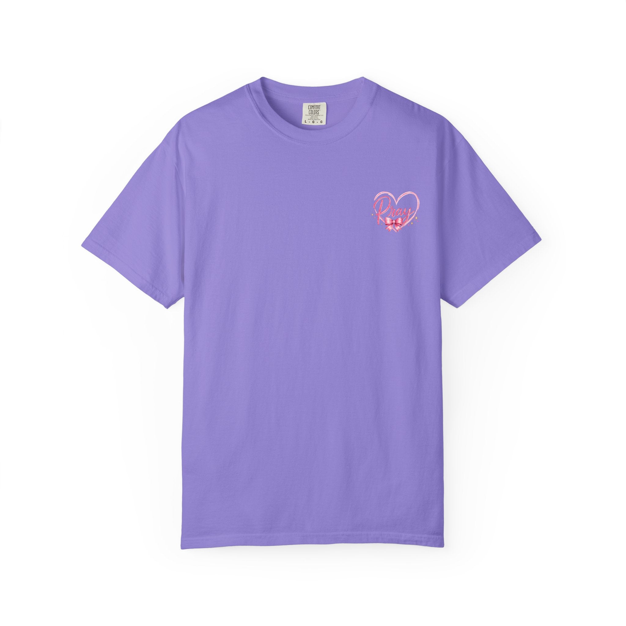 Trust God Always T-Shirt — Faith-Based Inspirational Tee with Pink Ribbon Design