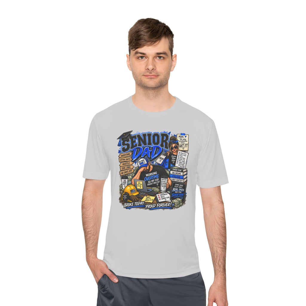 Senior Dad Tee — Proud Football Parent Shirt | Senior Year Dad Gift