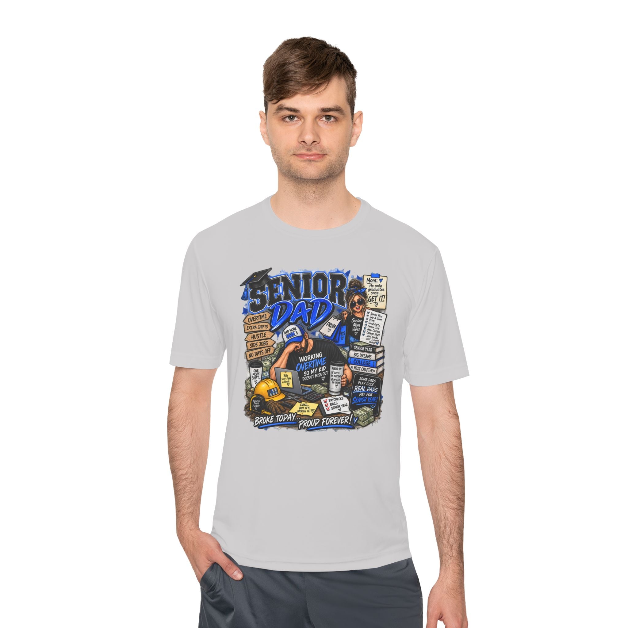 Senior Dad Tee — Proud Football Parent Shirt | Senior Year Dad Gift