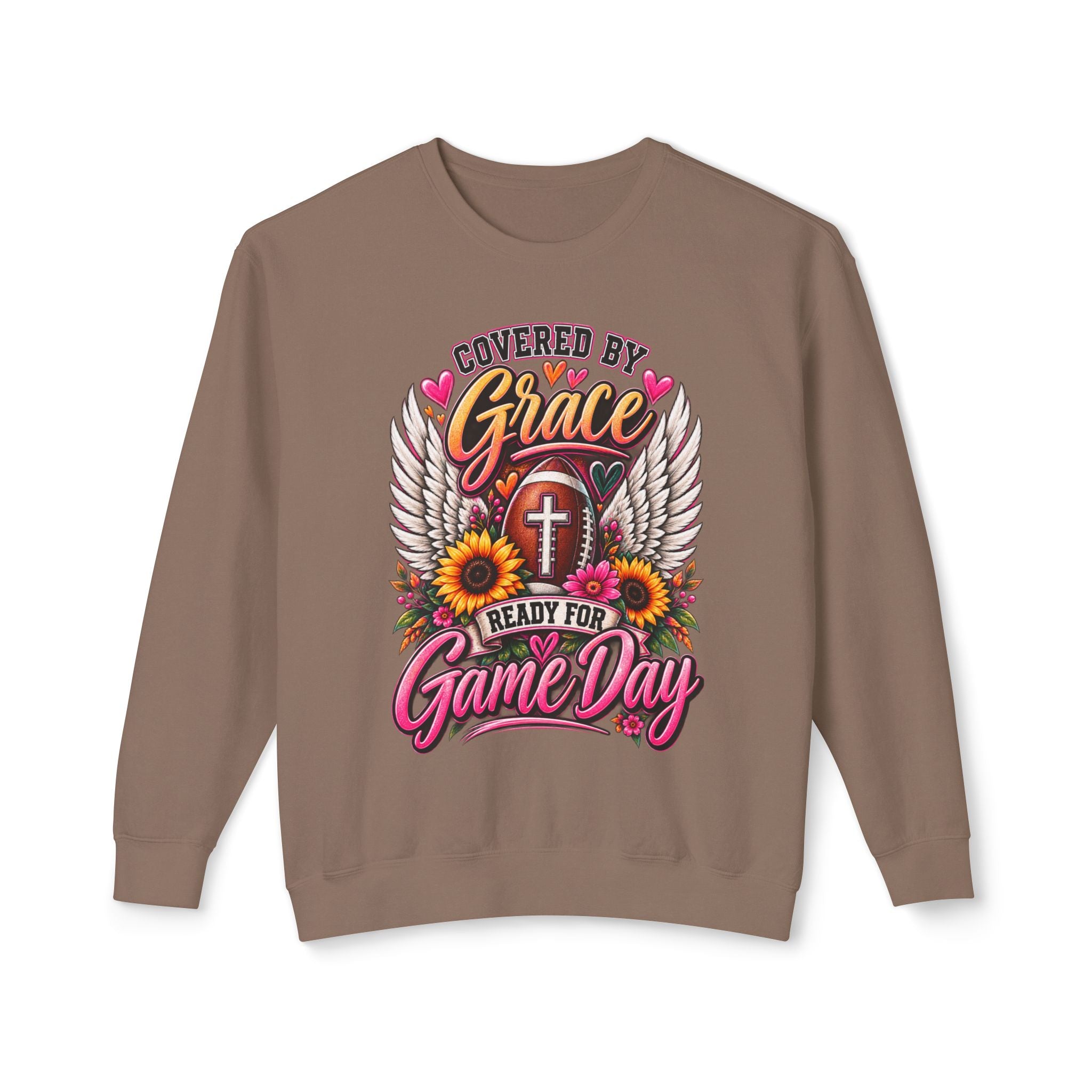 Covered by Grace Game Day Crewneck Sweatshirt