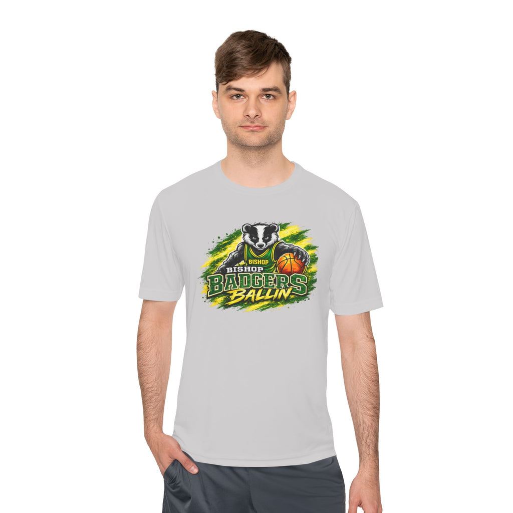 Badgers Ballin' Basketball Tee — Moisture-Wicking Team Sports Shirt