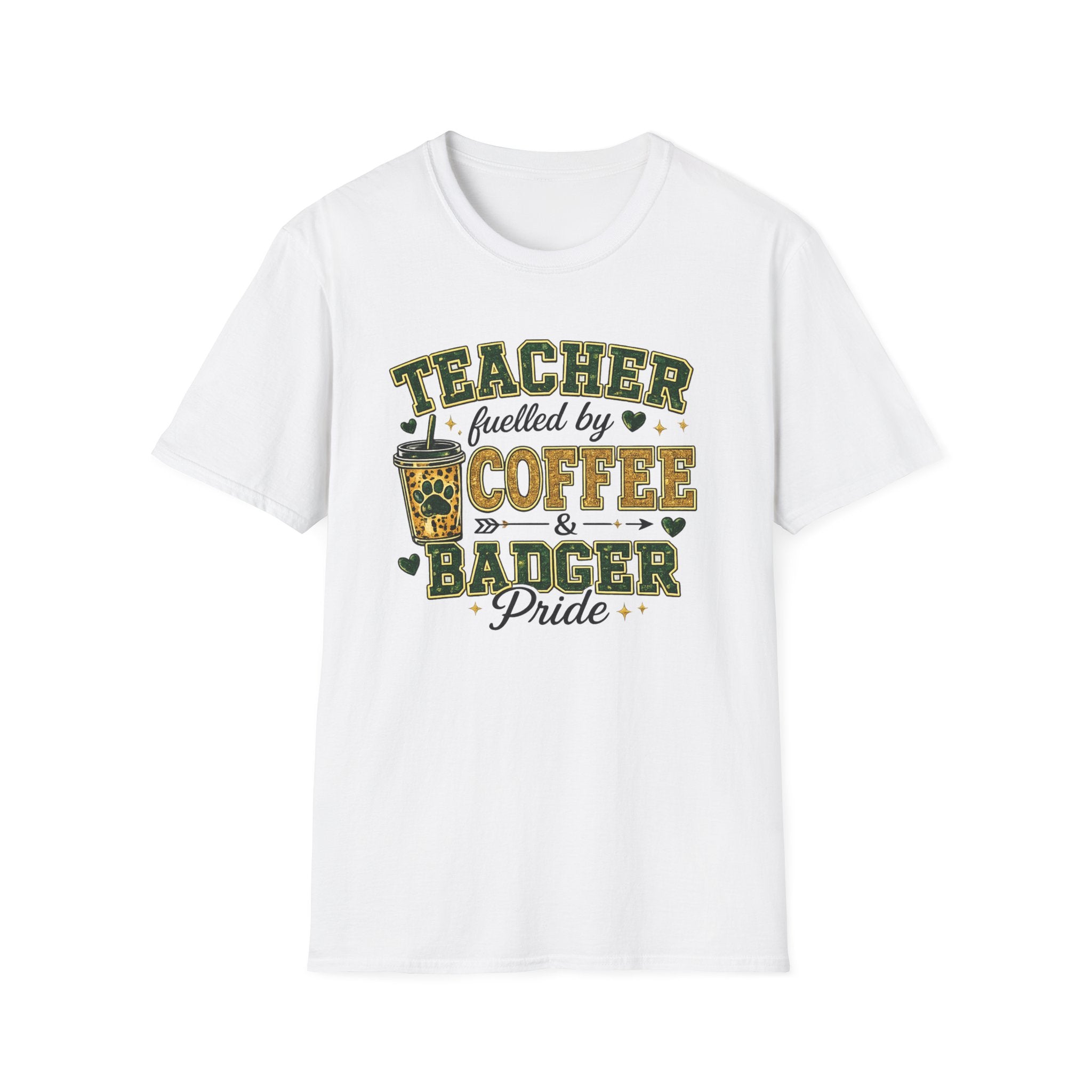Teacher Fueled by Coffee T‑Shirt