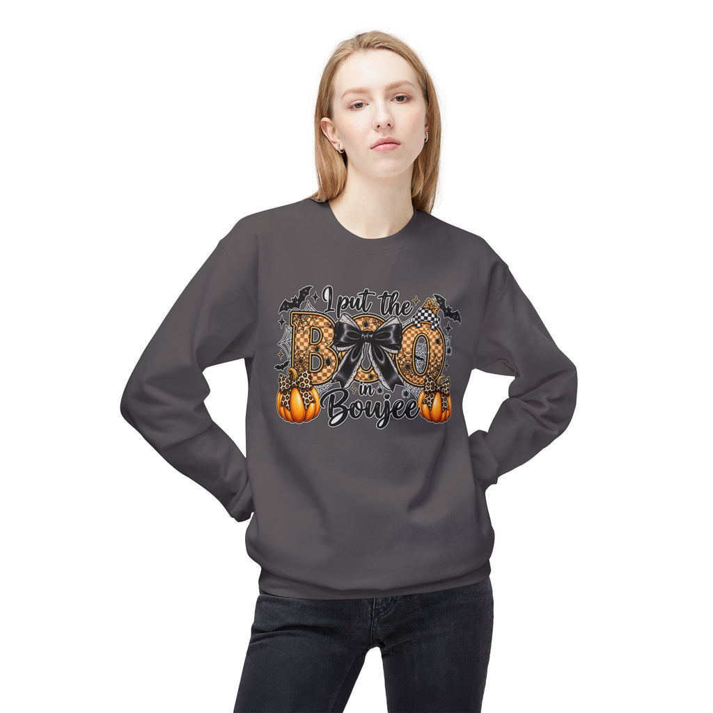 Halloween 'I Put the Boo in Boujee' Crewneck Sweatshirt