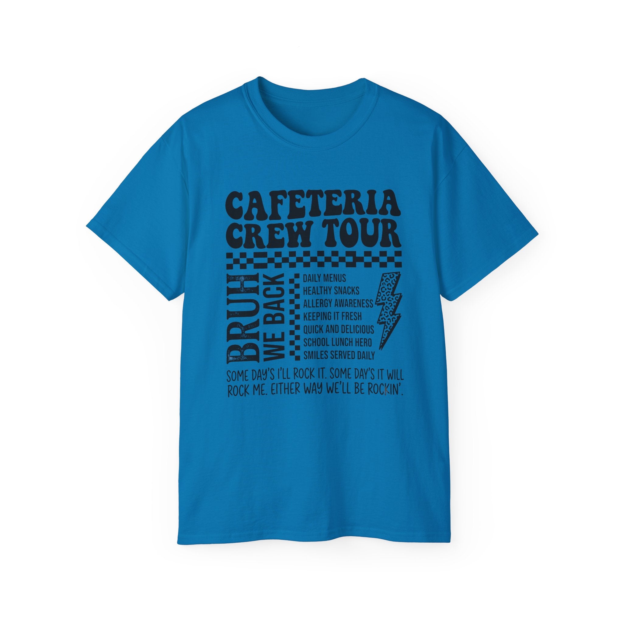Cafeteria Crew Tour T‑Shirt — School Lunch Staff Appreciation Tee