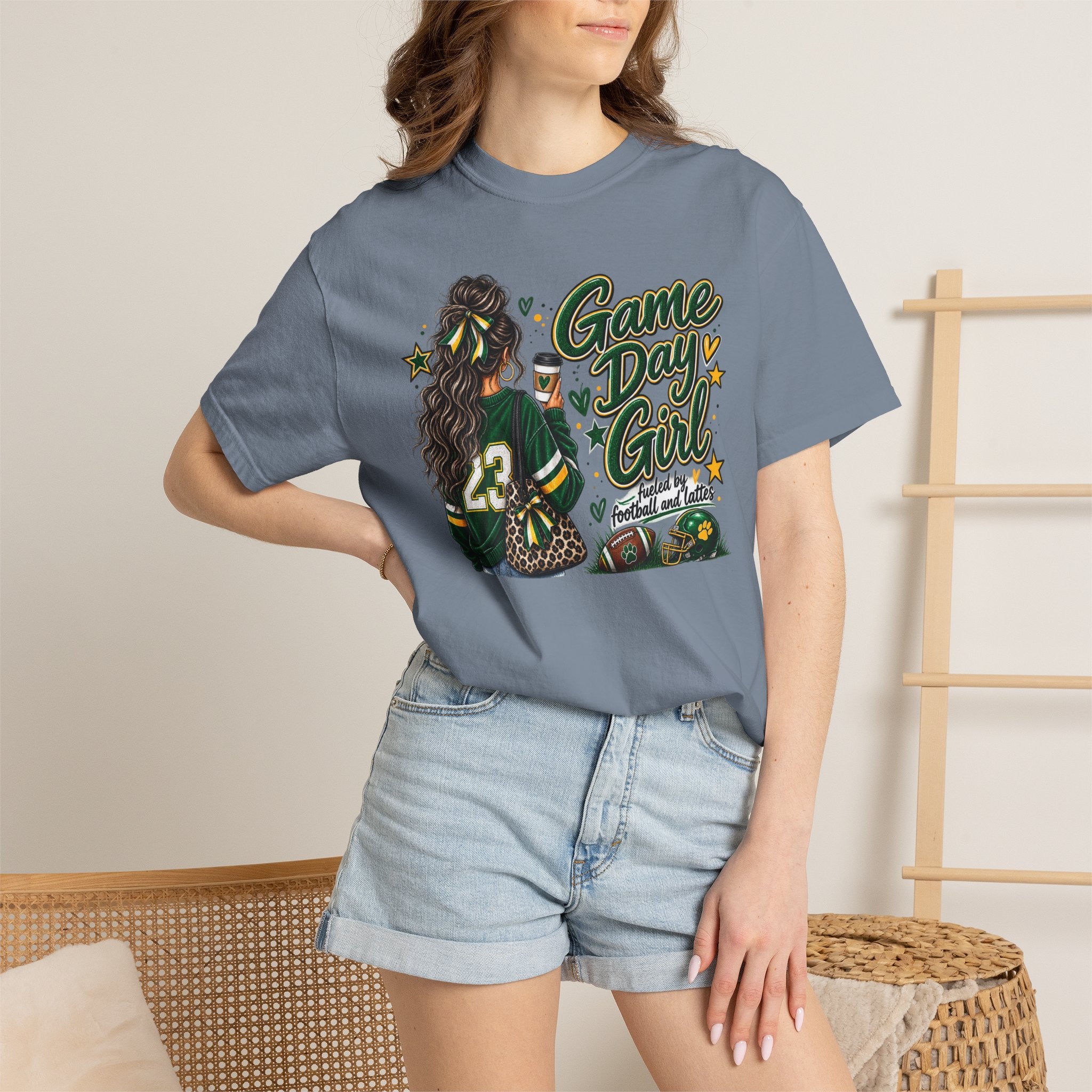 Game Day Girl T-Shirt — Football Mom/Player Cheer Tee