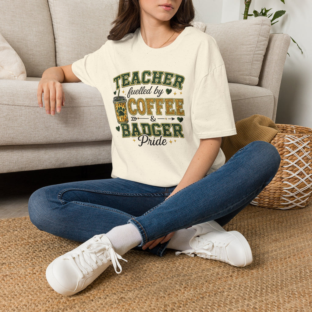 Teacher Fueled by Coffee T‑Shirt