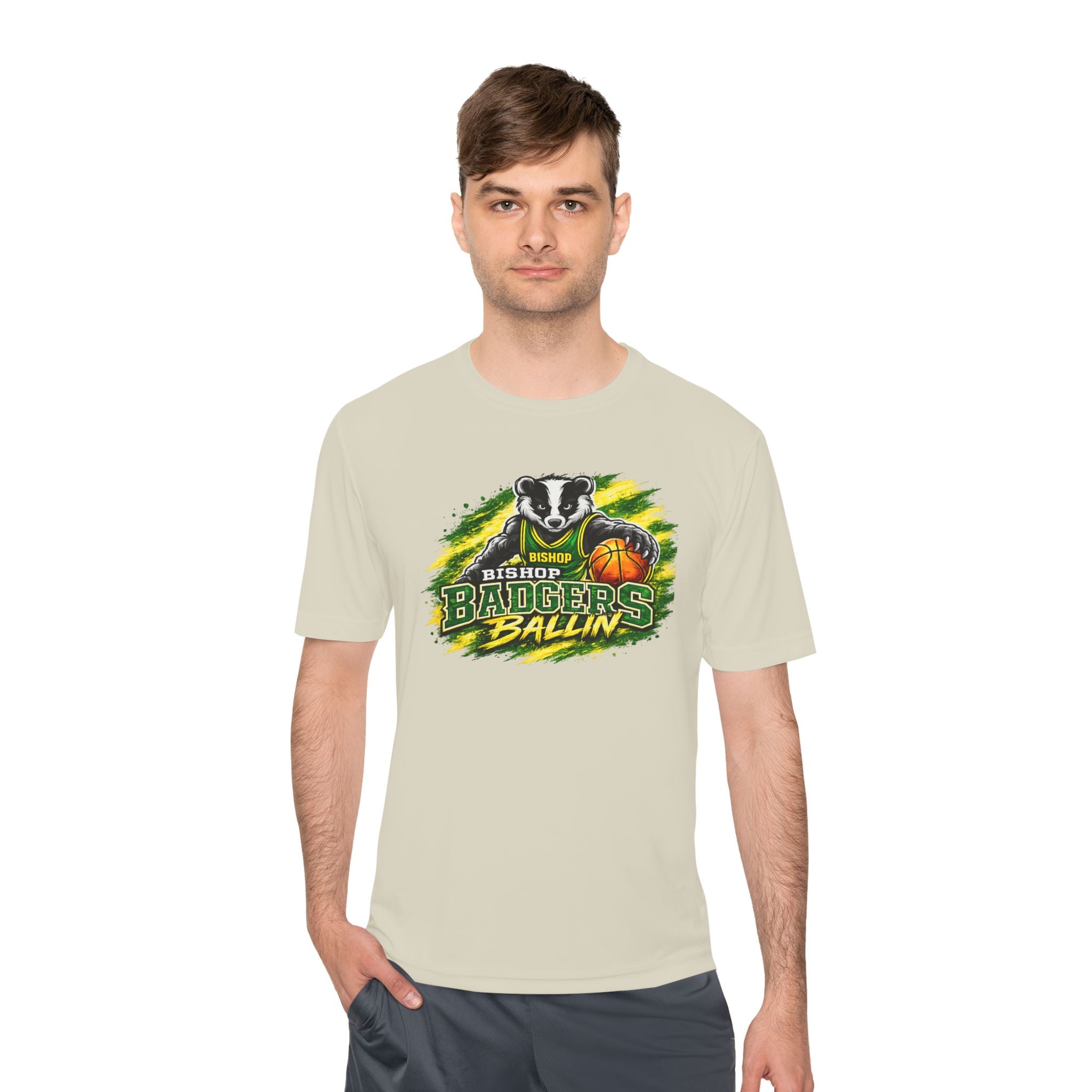 Badgers Ballin' Basketball Tee — Moisture-Wicking Team Sports Shirt