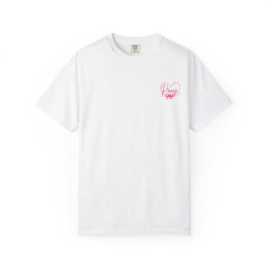 Trust God Always T-Shirt — Faith-Based Inspirational Tee with Pink Ribbon Design