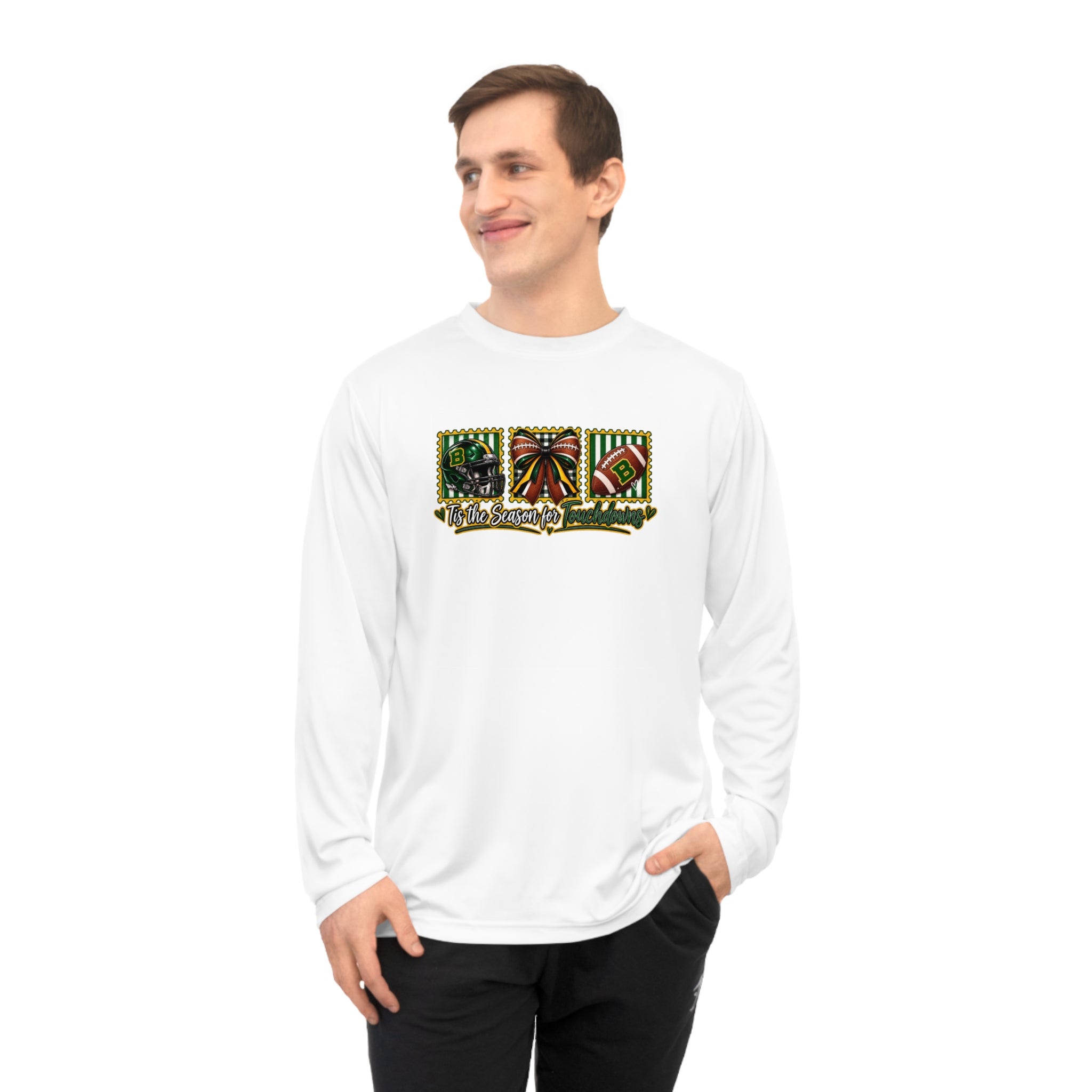 Beach Stamps Long Sleeve Performance Shirt