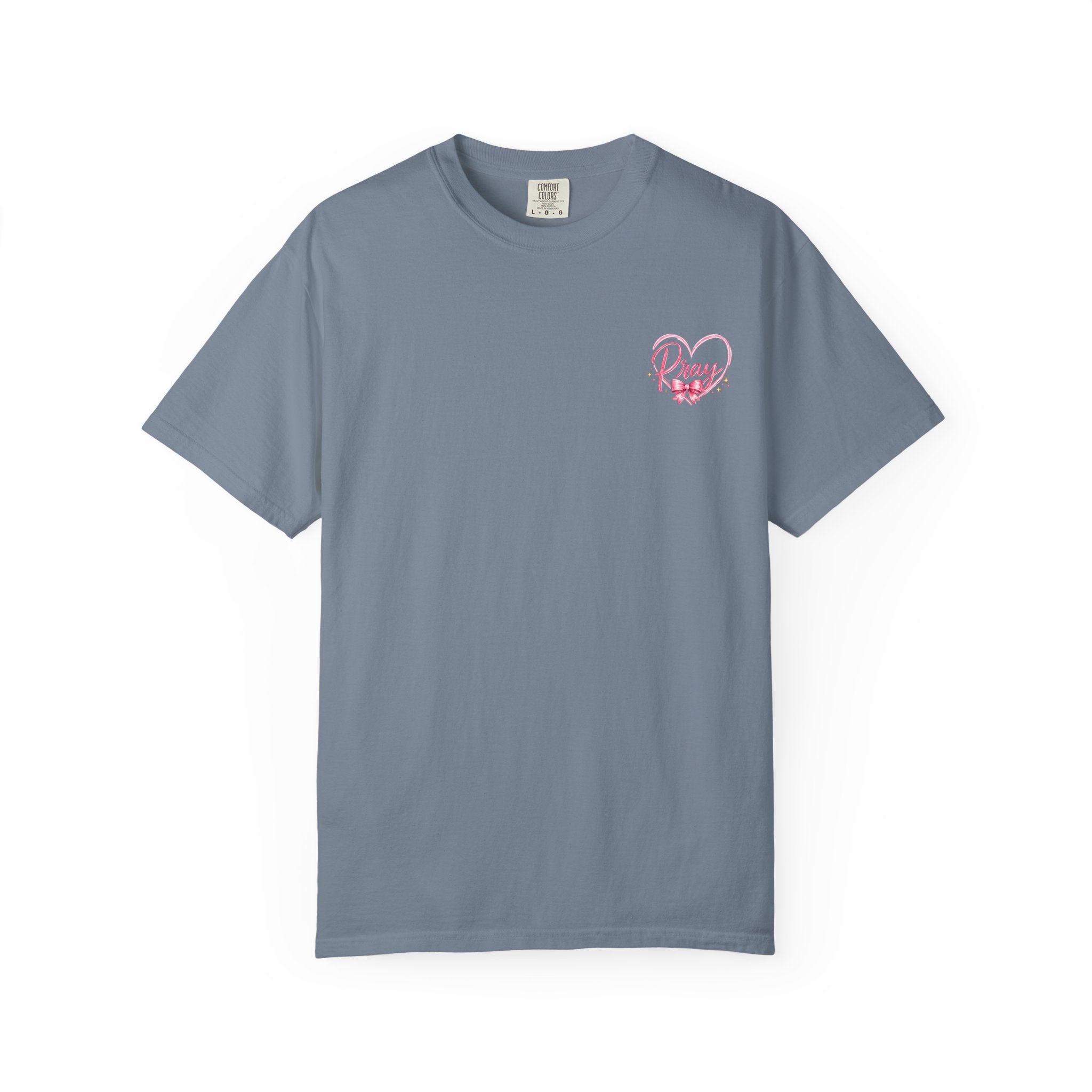 Trust God Always T-Shirt — Faith-Based Inspirational Tee with Pink Ribbon Design