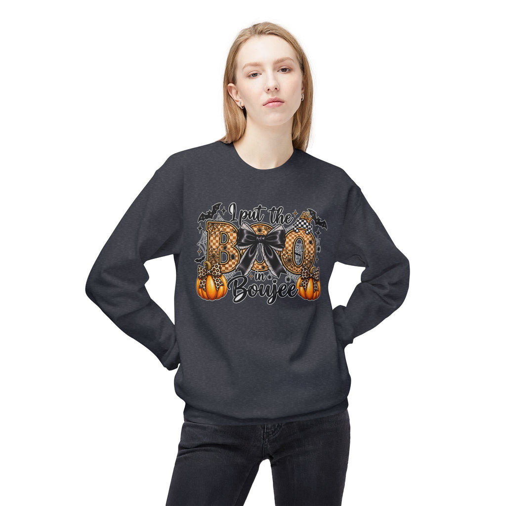 Halloween 'I Put the Boo in Boujee' Crewneck Sweatshirt