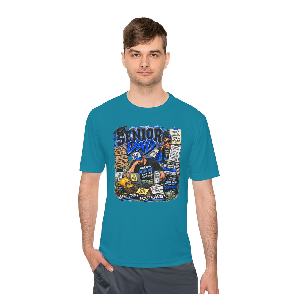Senior Dad Tee — Proud Football Parent Shirt | Senior Year Dad Gift