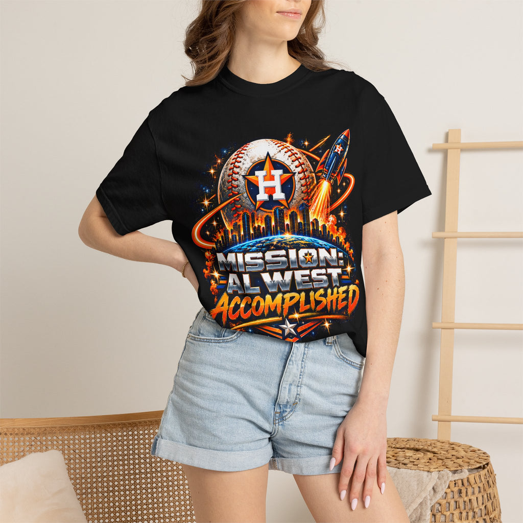 Houston Astros "Mission: AL West Accomplished" T-Shirt