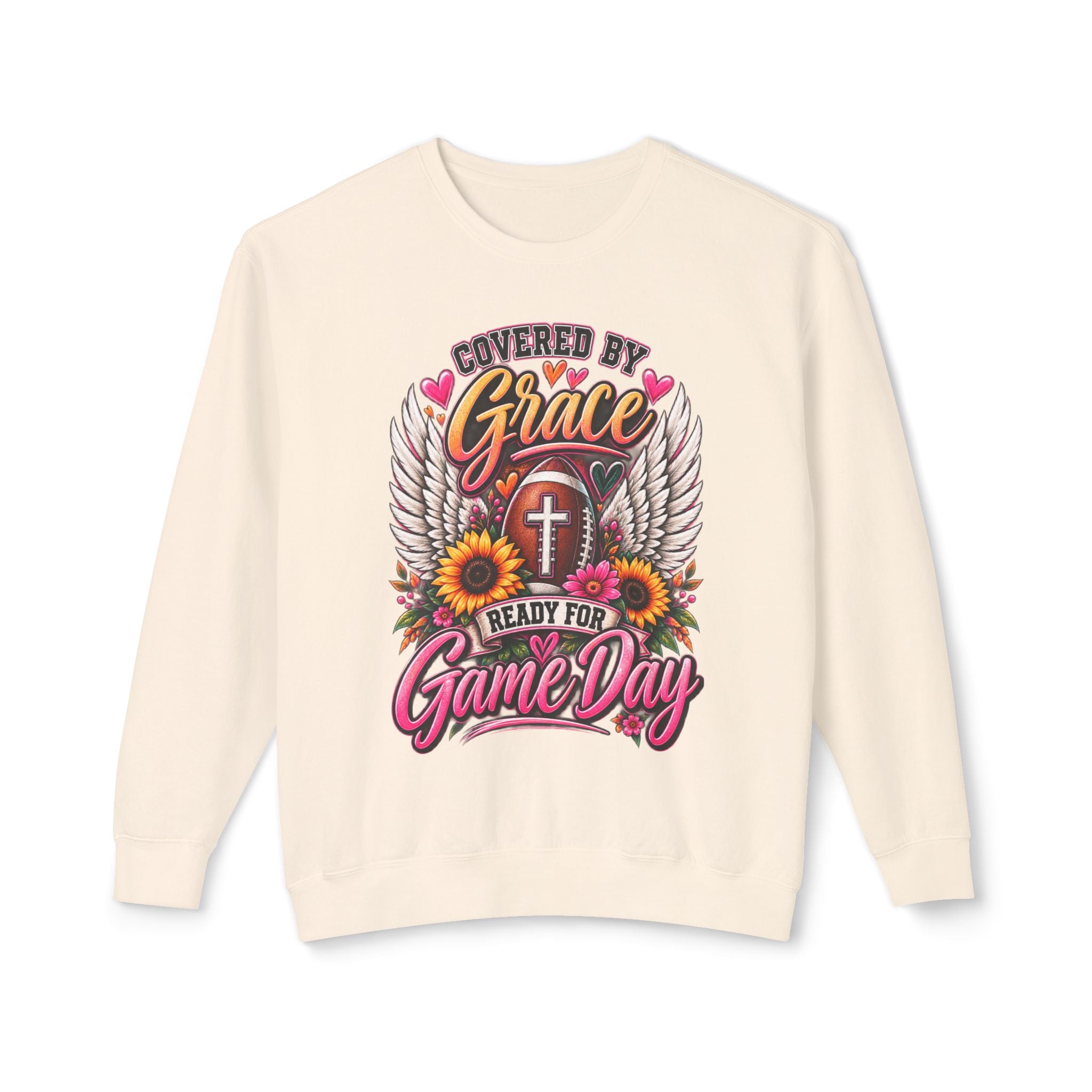Covered by Grace Game Day Crewneck Sweatshirt