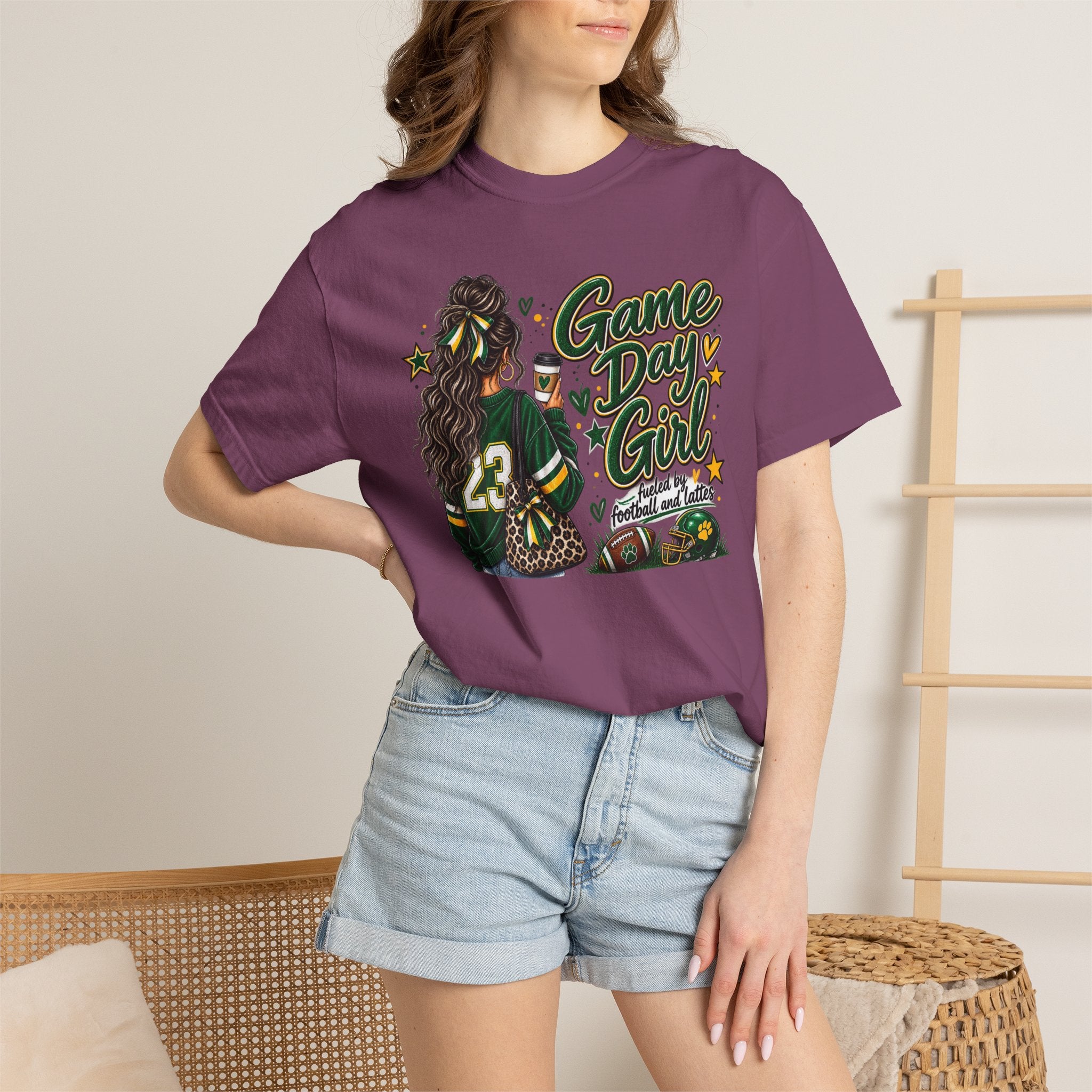 Game Day Girl T-Shirt — Football Mom/Player Cheer Tee