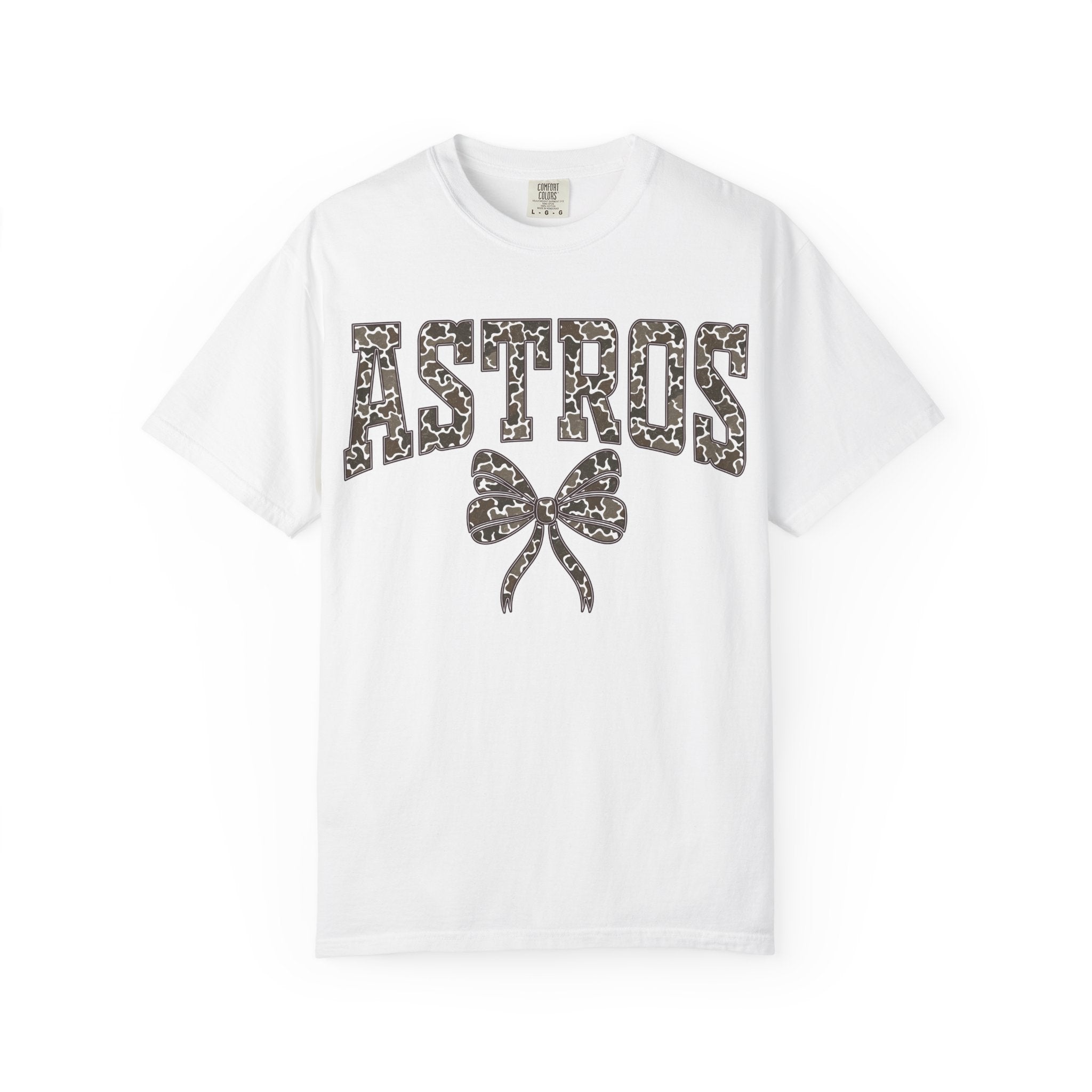 Astros Floral Bow T-Shirt