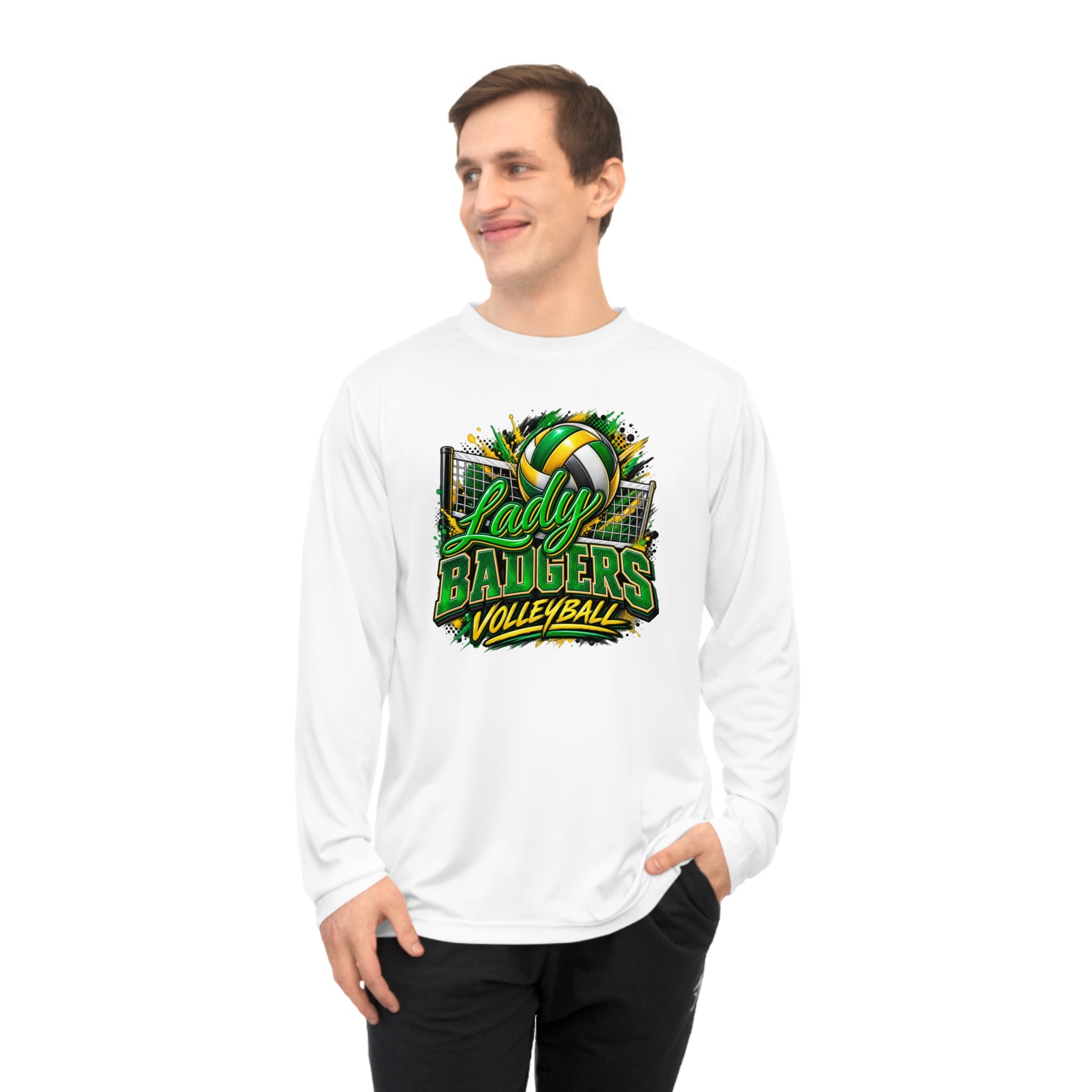 Volleyball Long Sleeve — "Lady Ballers" Team Performance Shirt