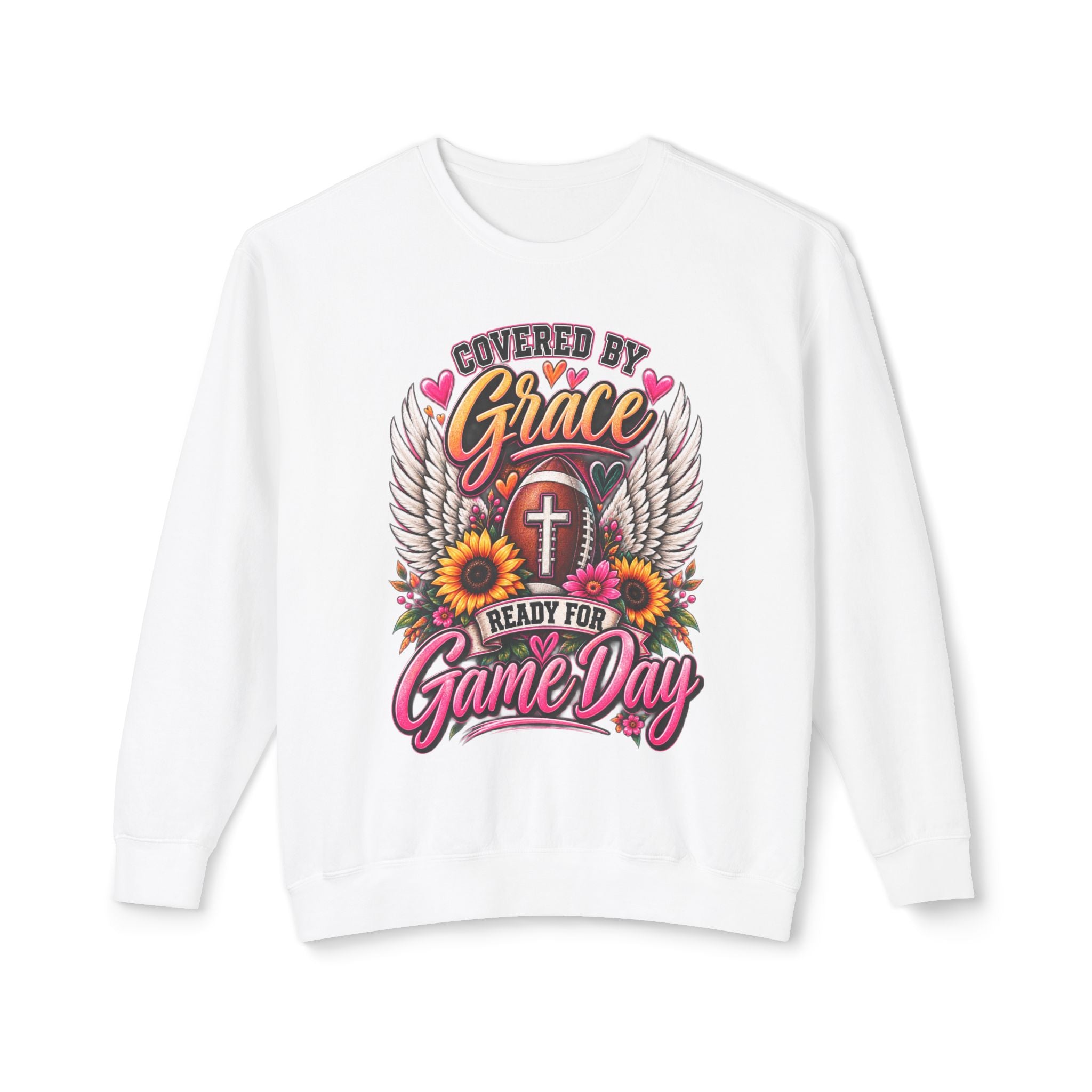 Covered by Grace Game Day Crewneck Sweatshirt