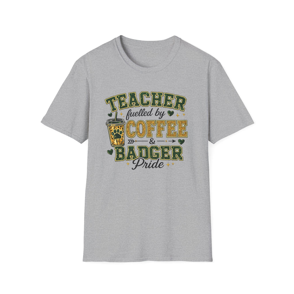 Teacher Fueled by Coffee T‑Shirt