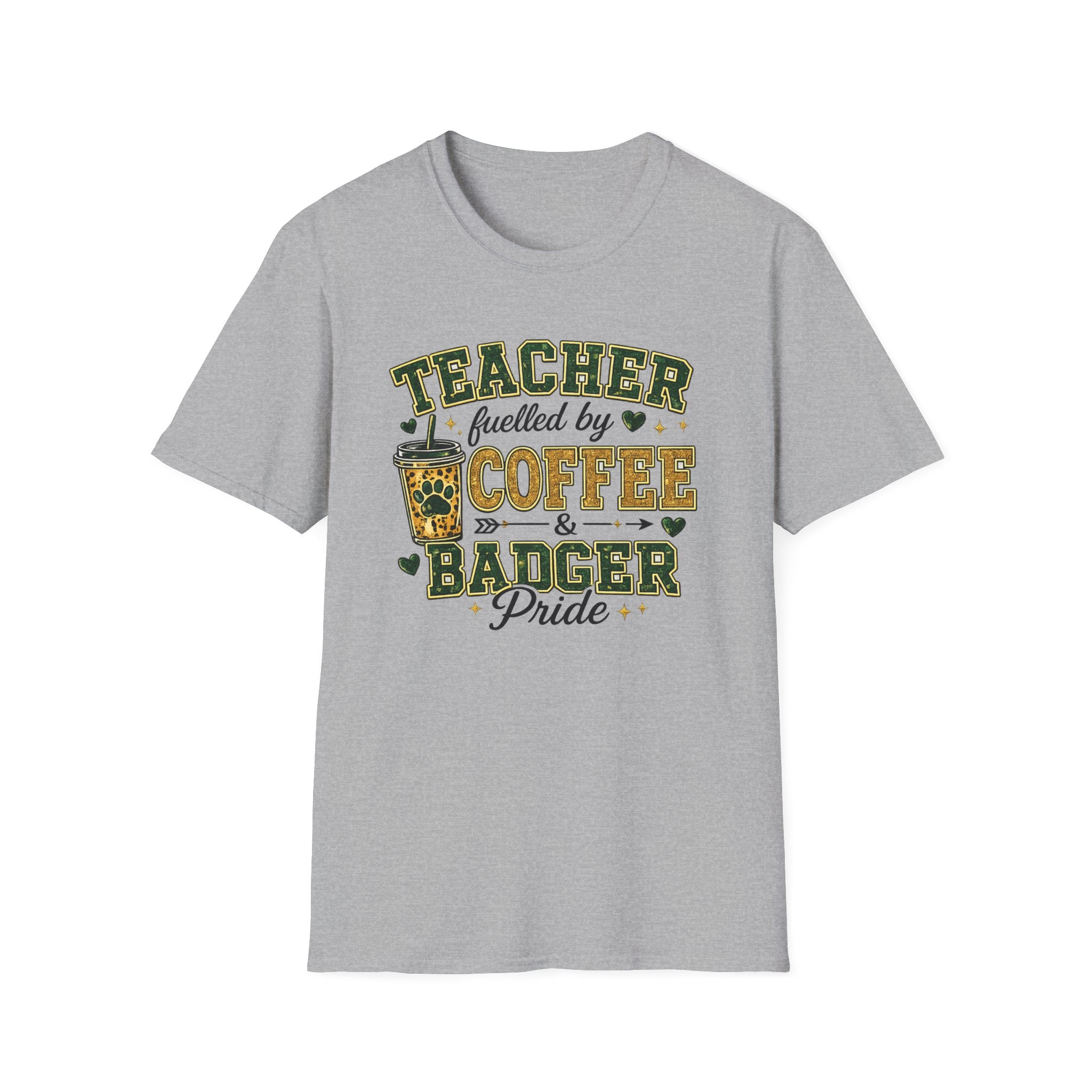 Teacher Fueled by Coffee T‑Shirt