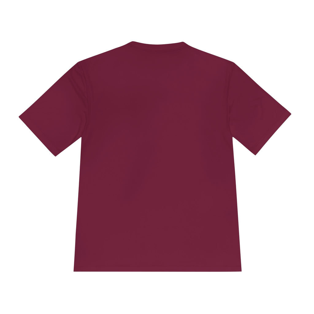 Football Mom Moisture-Wicking Tee — "My Heart Is Full" Sideline Shirt