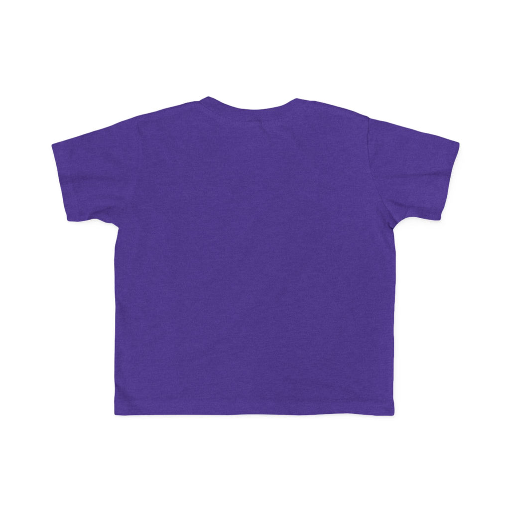 Toddler Tee — 'Lil Mighty Badger' Cute Floral Graphic