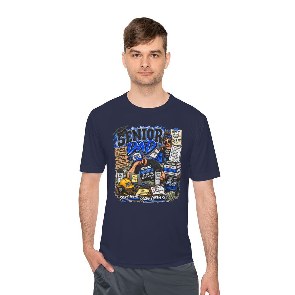 Senior Dad Tee — Proud Football Parent Shirt | Senior Year Dad Gift