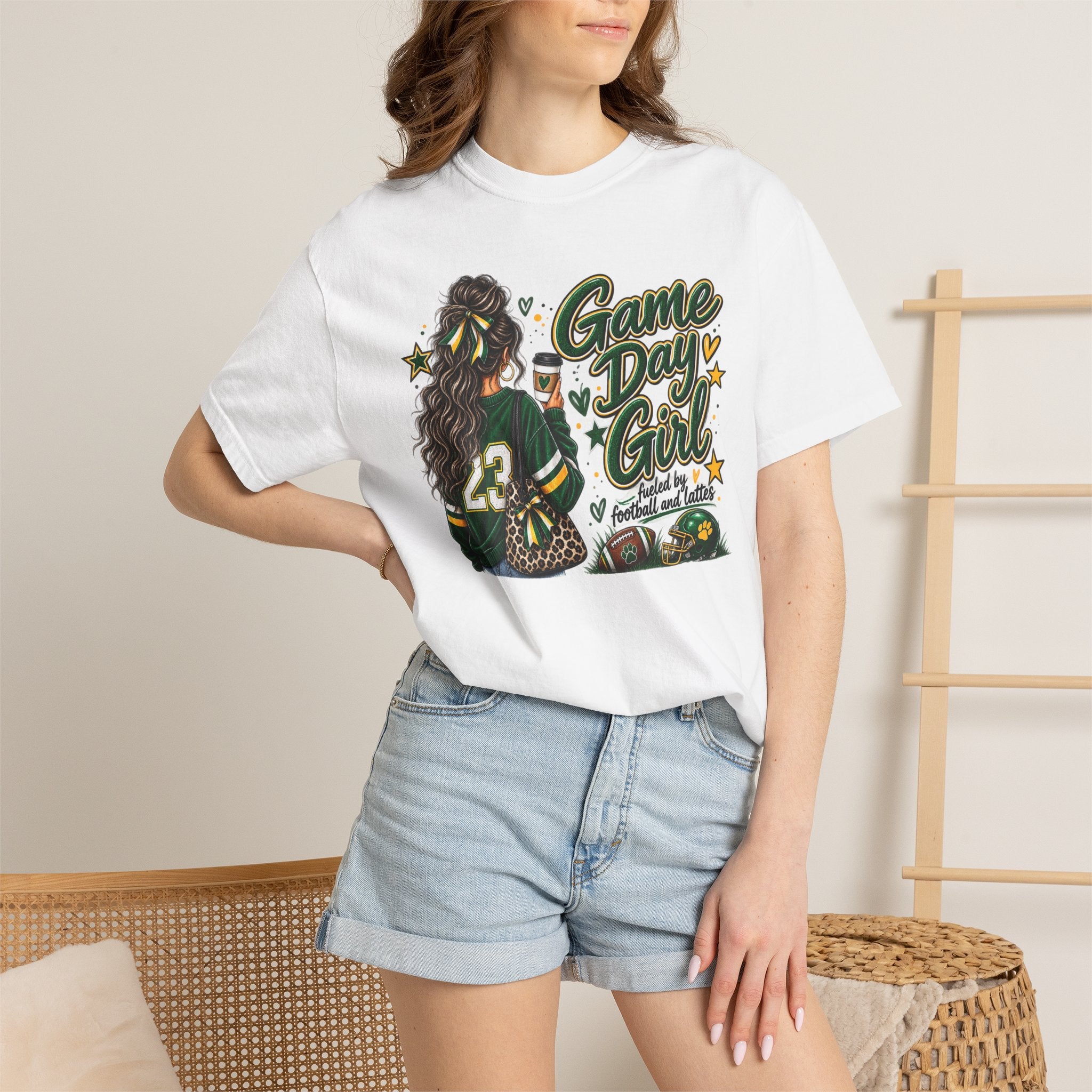 Game Day Girl T-Shirt — Football Mom/Player Cheer Tee