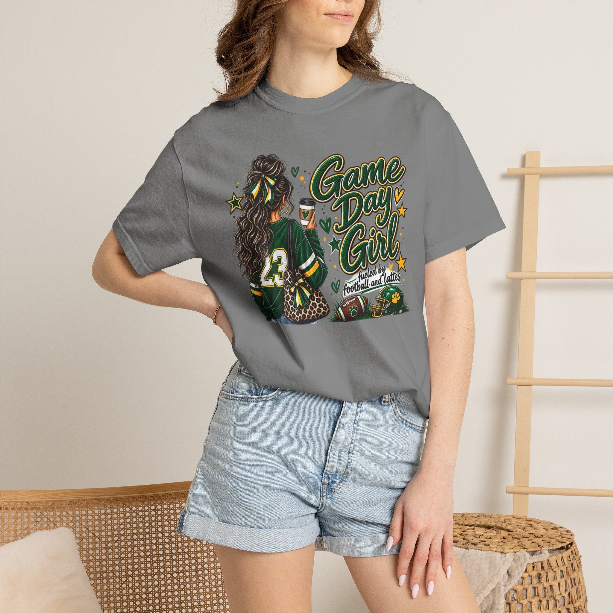 Game Day Girl T-Shirt — Football Mom/Player Cheer Tee