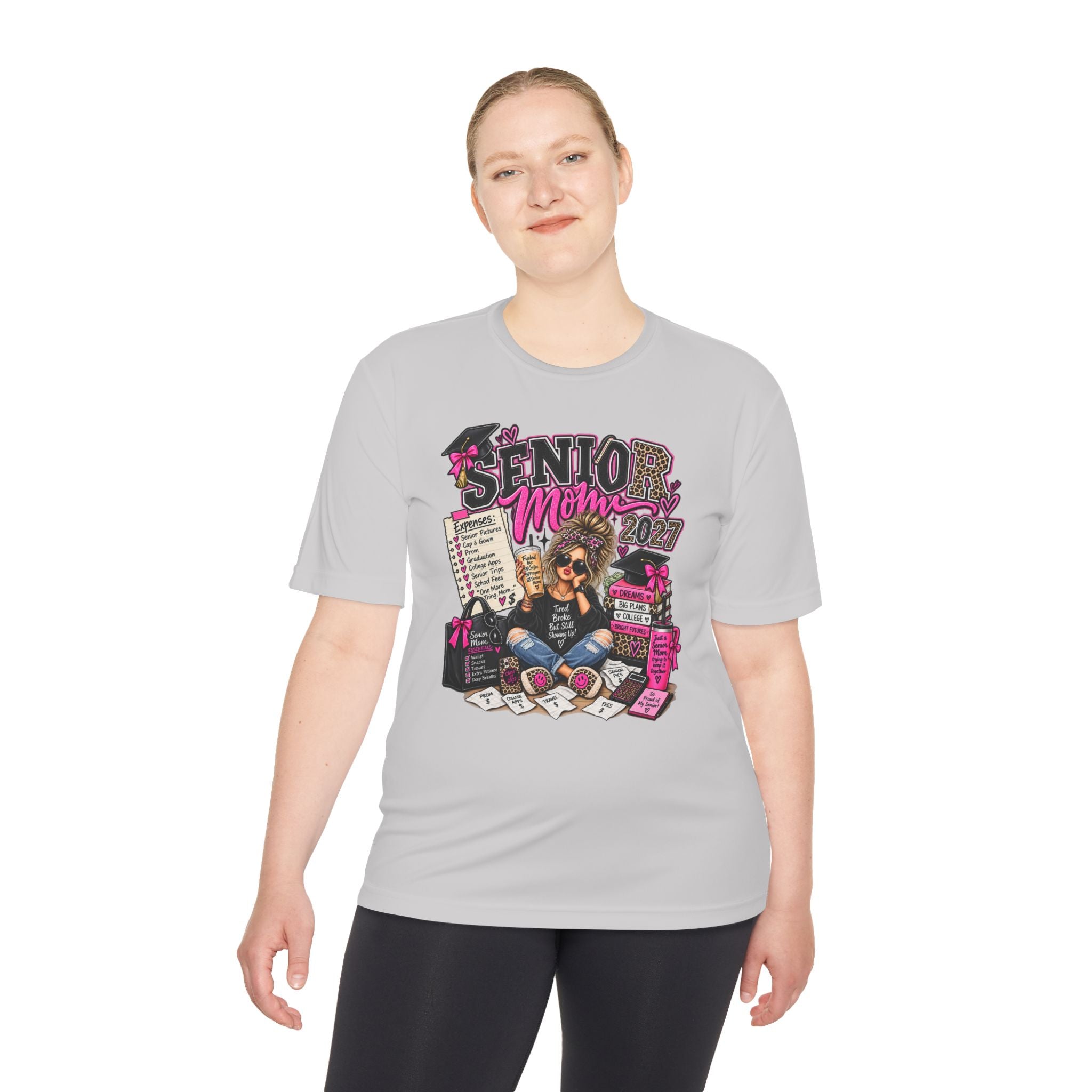 Senior Mom 2024 Graphic Tee – Funny Mom Graduation Shirt