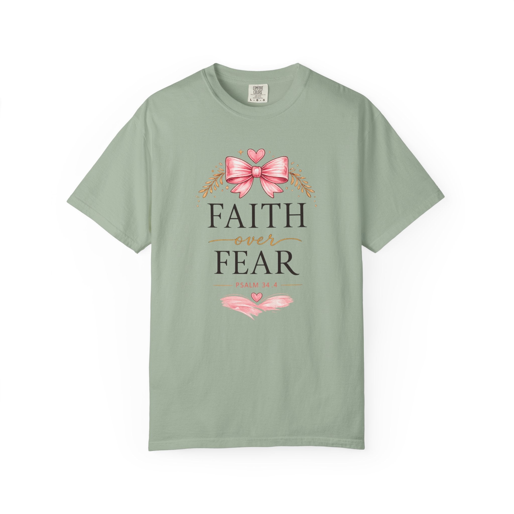 Faith Over Fear T-Shirt — Christian Inspirational Graphic Tee