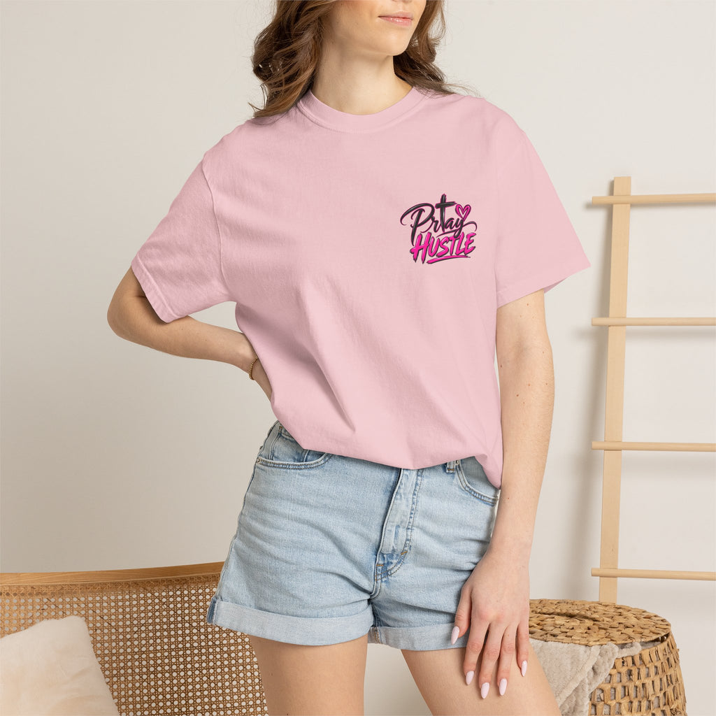 Pretty Facey Graphic T-Shirt — "Pretty Hustle" Feminine Streetwear Tee