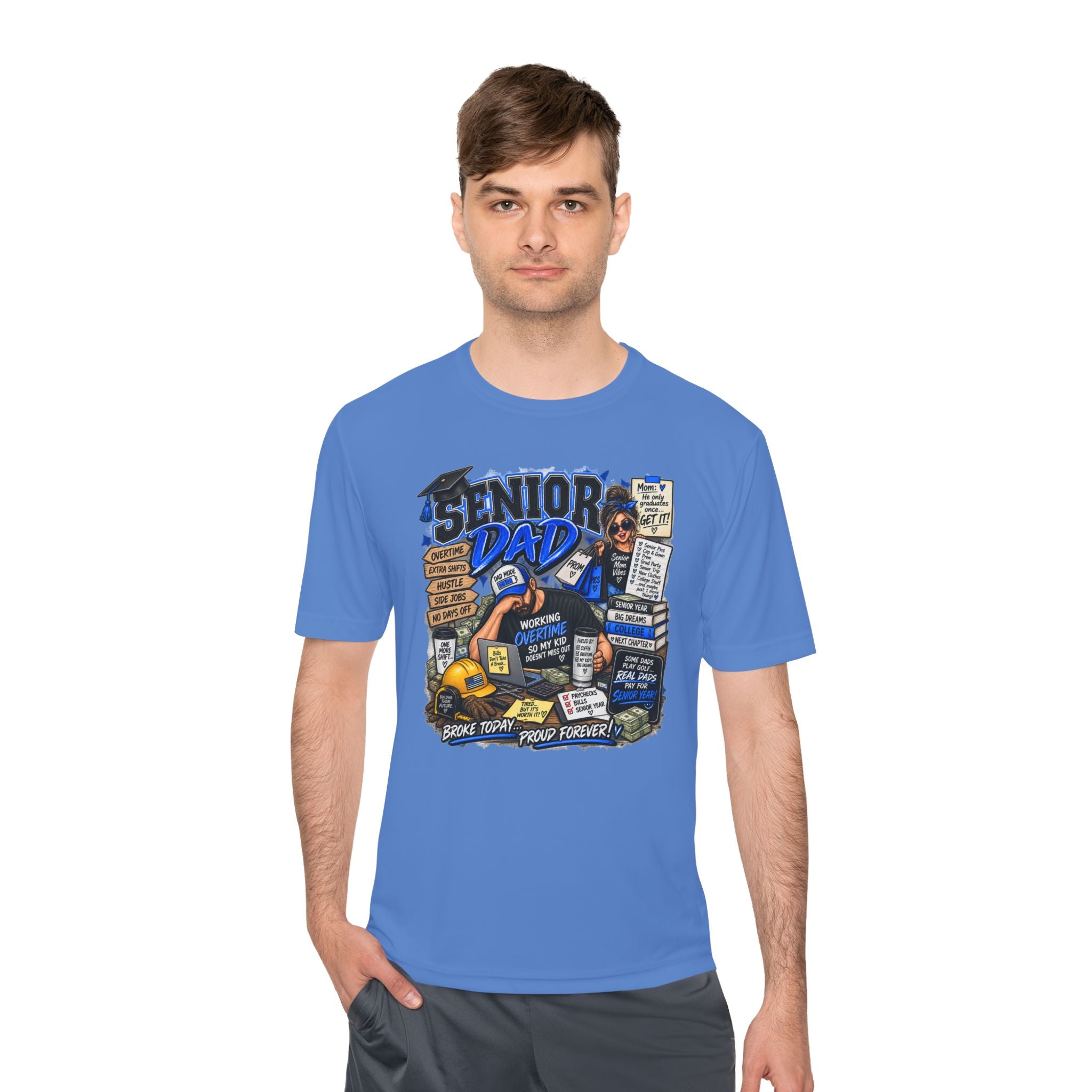 Senior Dad Tee — Proud Football Parent Shirt | Senior Year Dad Gift
