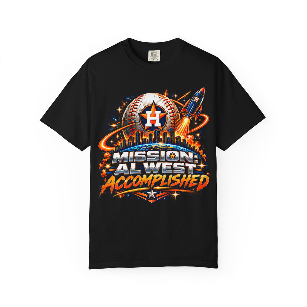 Houston Astros "Mission: AL West Accomplished" T-Shirt