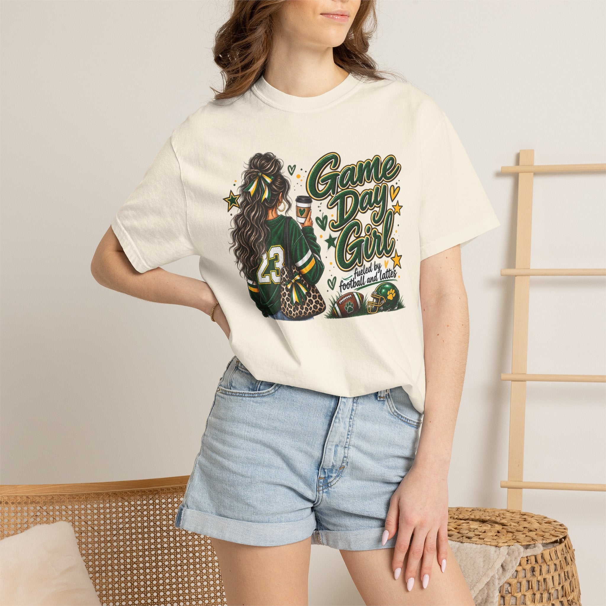 Game Day Girl T-Shirt — Football Mom/Player Cheer Tee