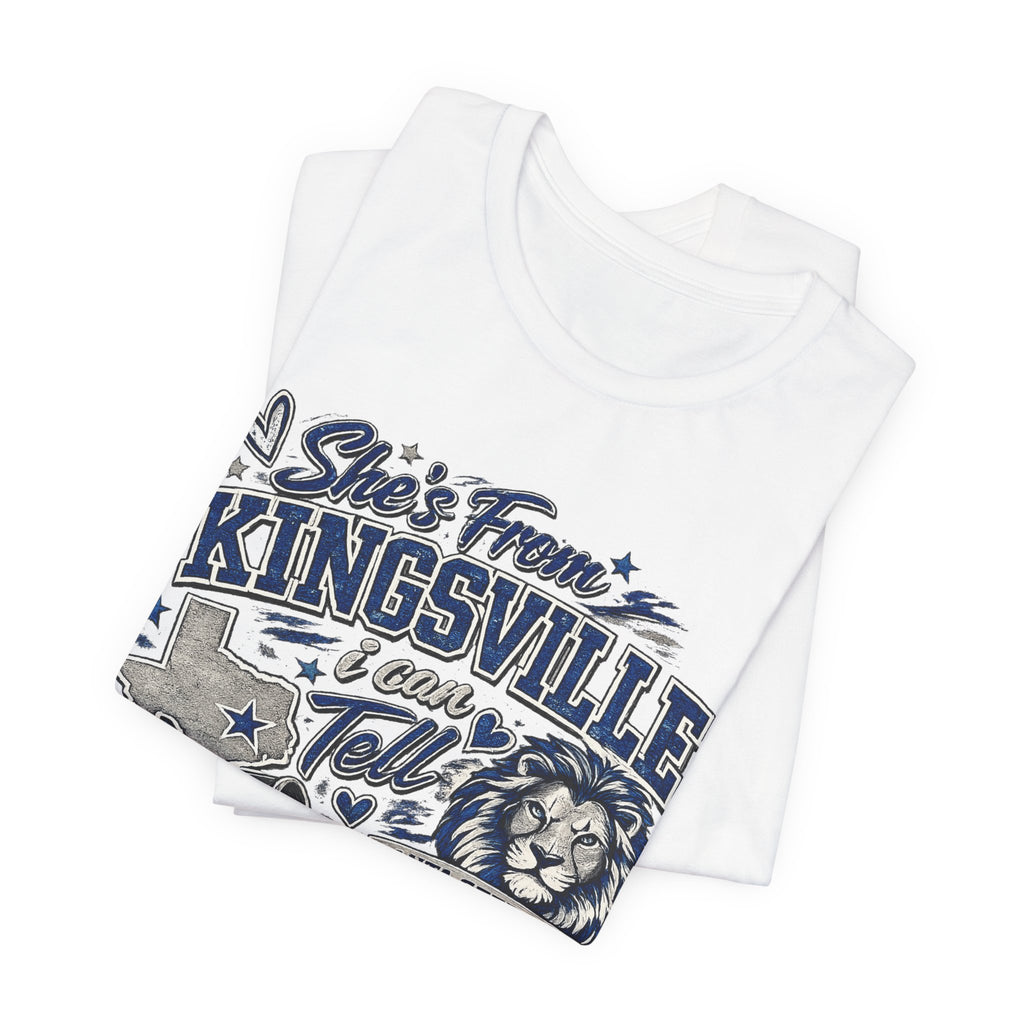 Kingsville Lions 'She's From Kingsville' T-Shirt — School Spirit Tee