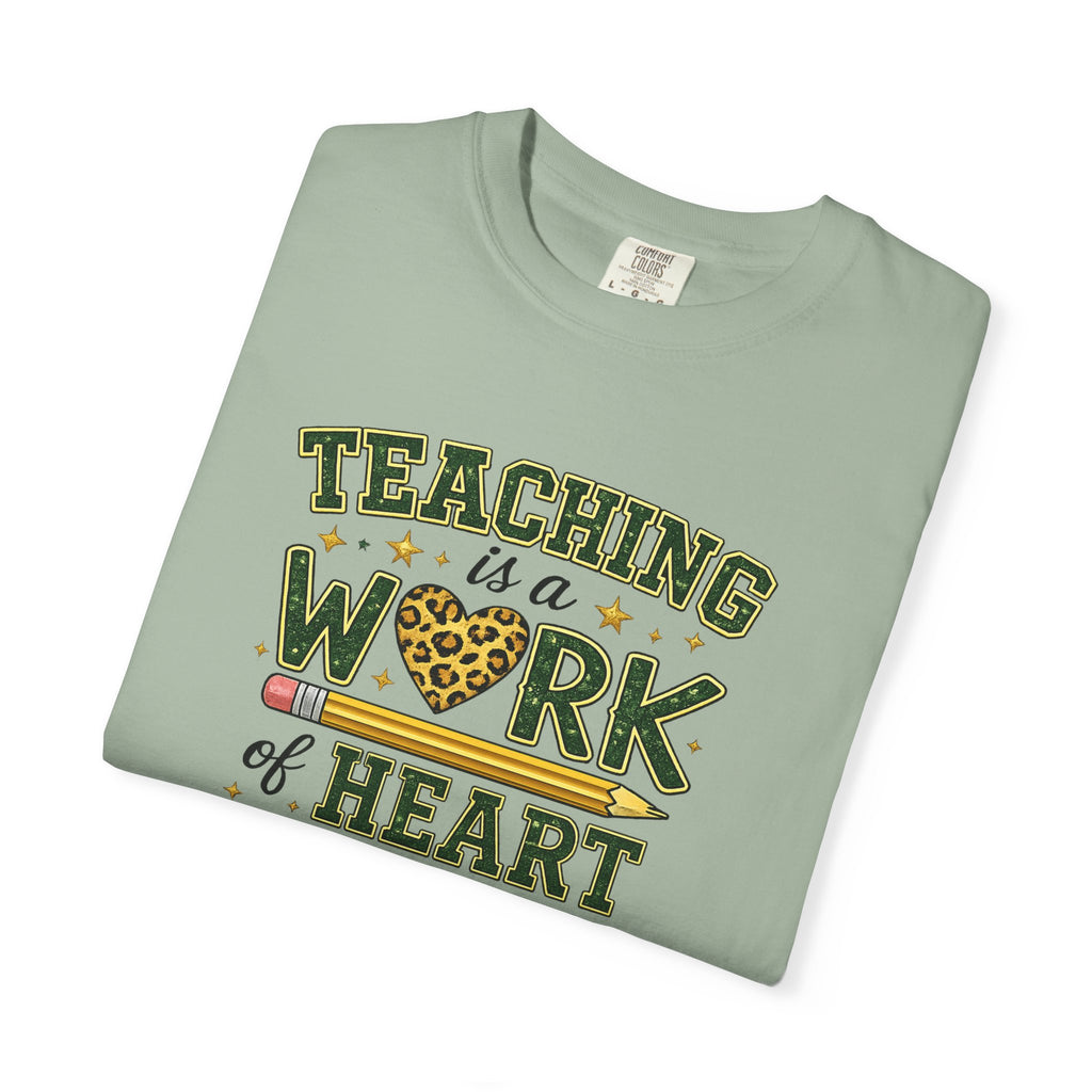 Teaching Is a Work of Heart T-Shirt – #BadgerPride Teacher Appreciation Tee