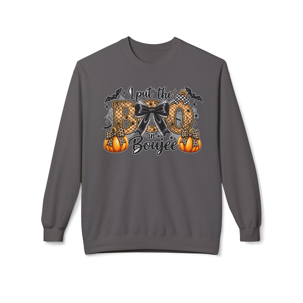 Halloween 'I Put the Boo in Boujee' Crewneck Sweatshirt