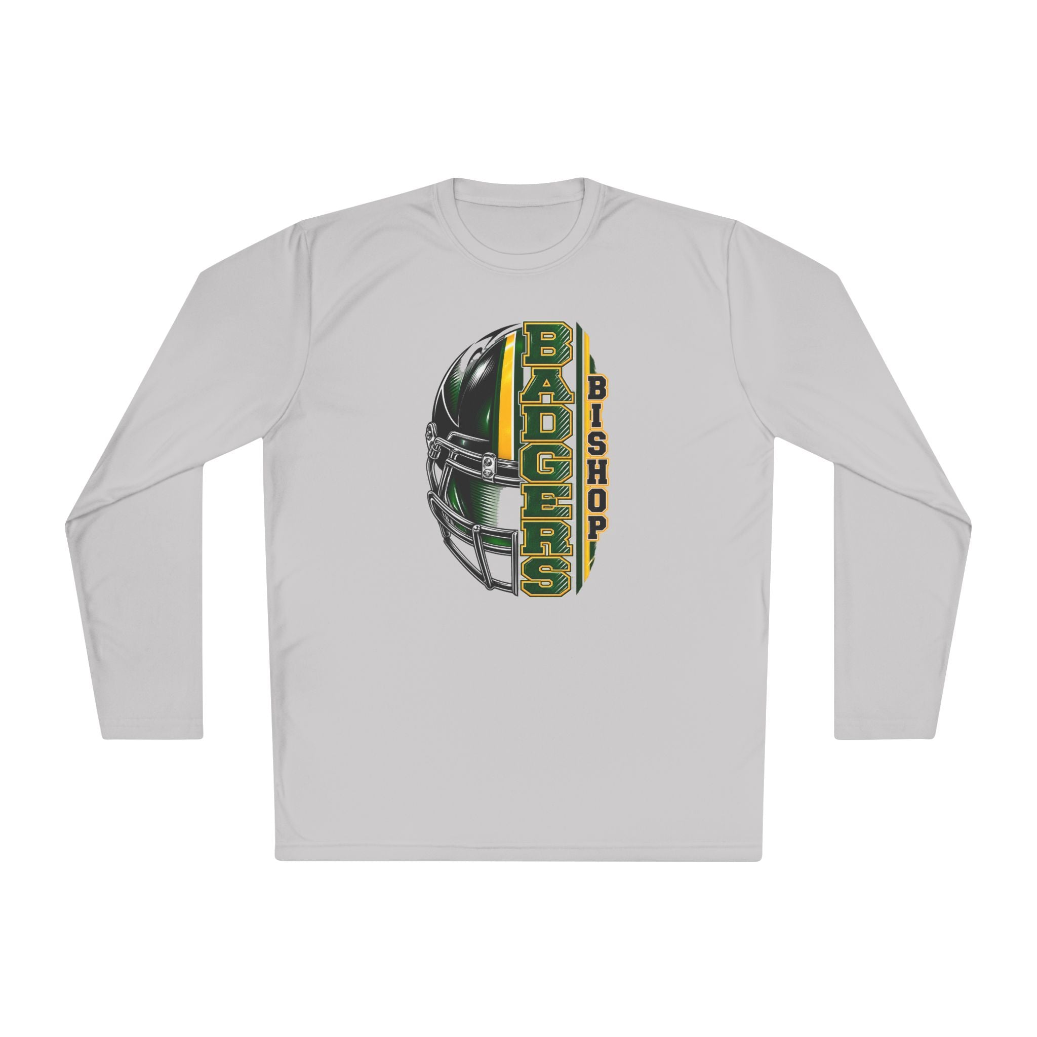 Badgers Bishop Football Helmet Long Sleeve Tee