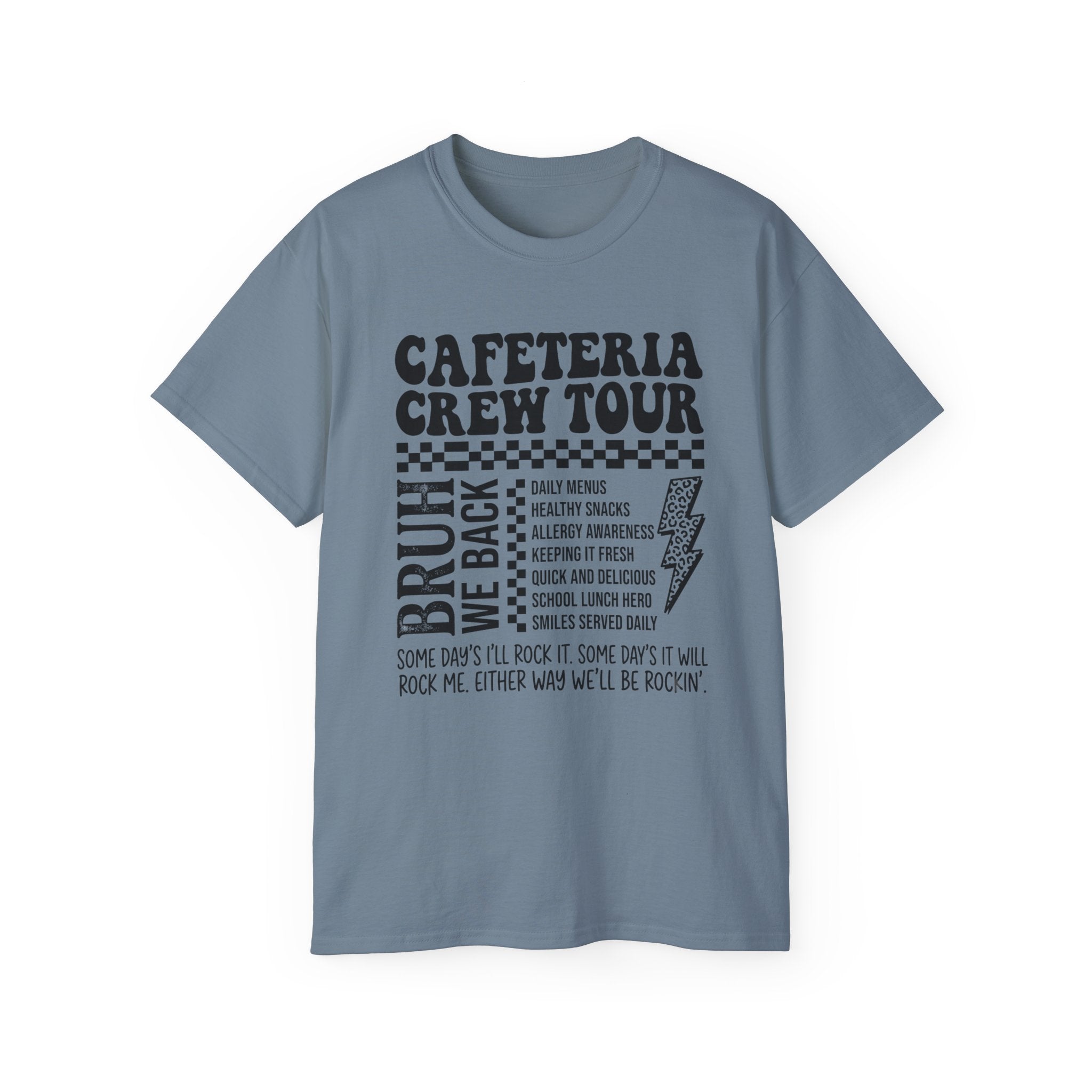 Cafeteria Crew Tour T‑Shirt — School Lunch Staff Appreciation Tee