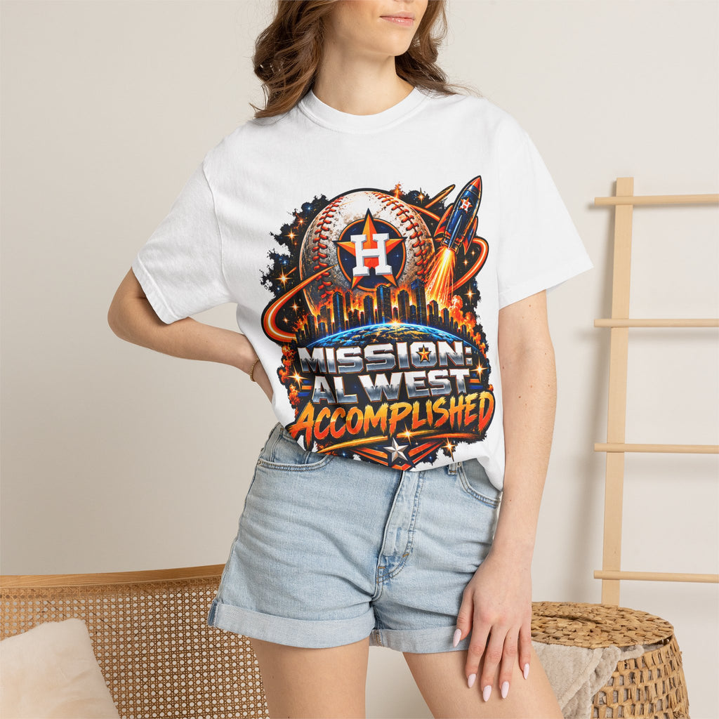 Houston Astros "Mission: AL West Accomplished" T-Shirt