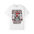 Their Voice Was Silenced T-Shirt — Justice for Animals Advocacy Tee