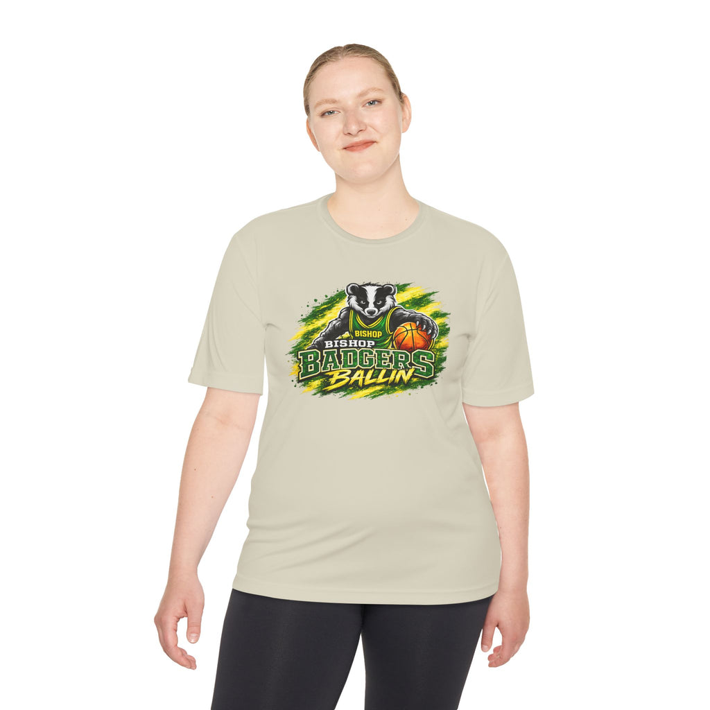 Badgers Ballin' Basketball Tee — Moisture-Wicking Team Sports Shirt