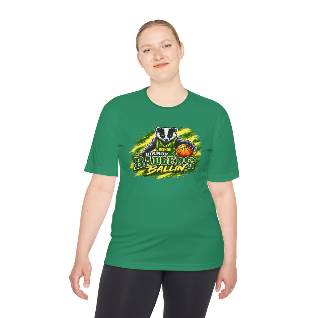 Badgers Ballin' Basketball Tee — Moisture-Wicking Team Sports Shirt