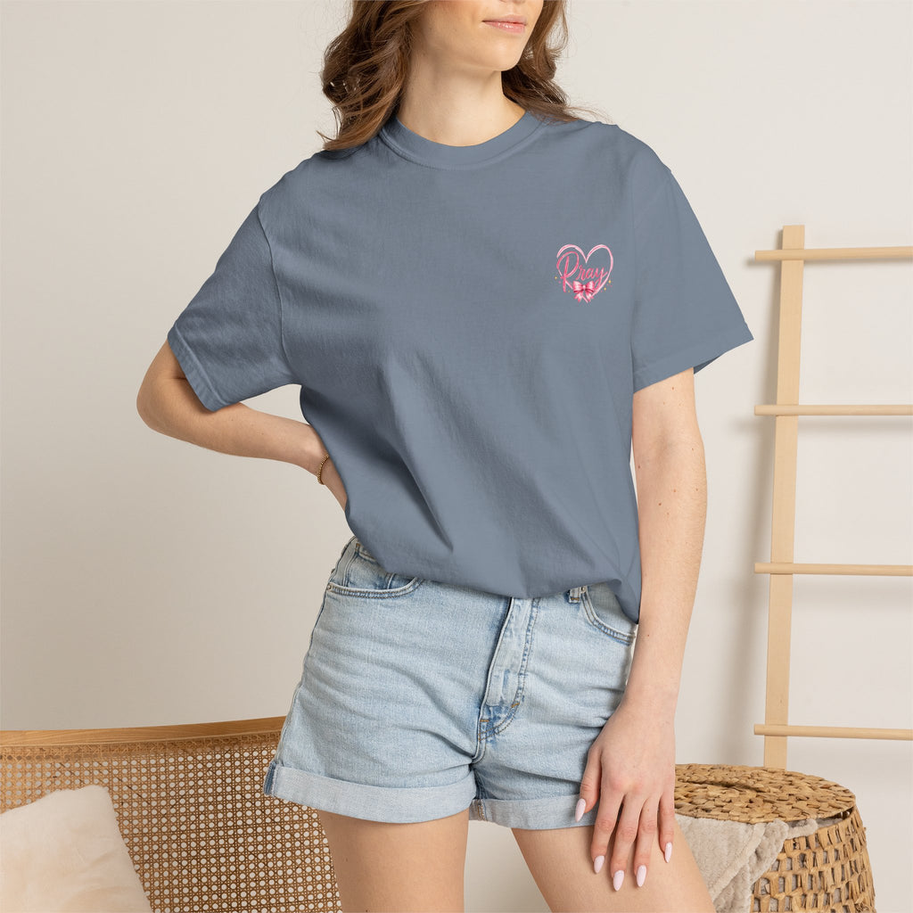 Trust God Always T-Shirt — Faith-Based Inspirational Tee with Pink Ribbon Design