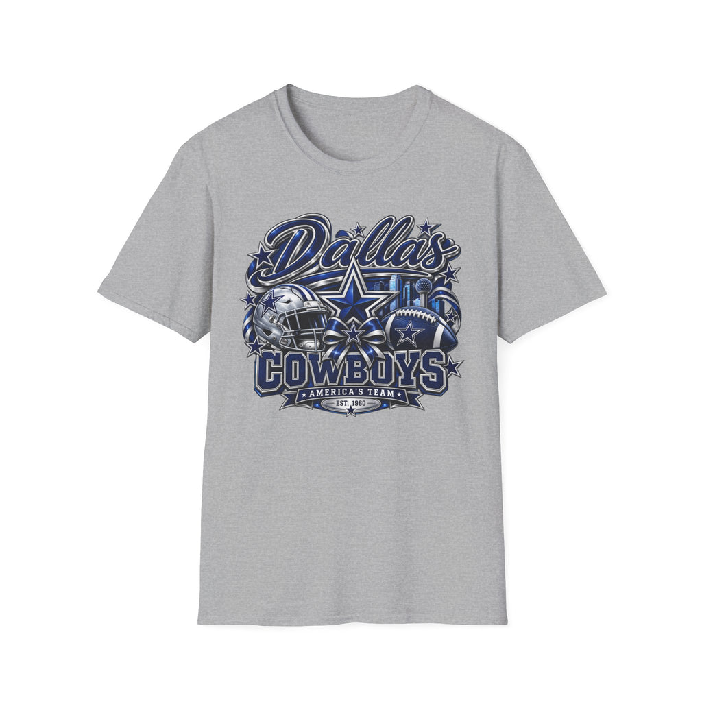 Dallas Cowboys Vintage Football T-Shirt — Retro Team Logo Tee